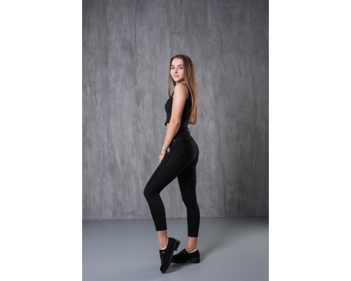 Броги женские Fashion Neat 3115 36 размер 23,5 см Черный