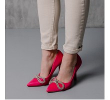 Женские туфли Fashion Bow 3995 38 размер 24,5 см Розовый