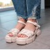 Женские сандалии Fashion Bailey 3600 38 размер 24,5 см Бежевый