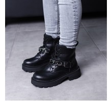 Ботинки женские Fashion Akira 3460 39 размер 24,5 см Черный