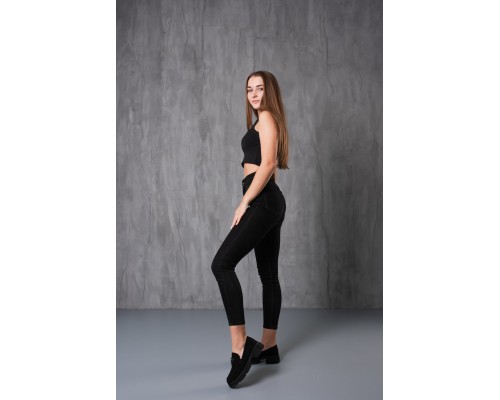 Броги женские Fashion Keno 3765 39 размер 24,5 см Черный